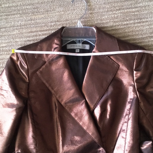 Anne Klein
Copper Belted Lapel Trench Coat - Picture 4 of 5